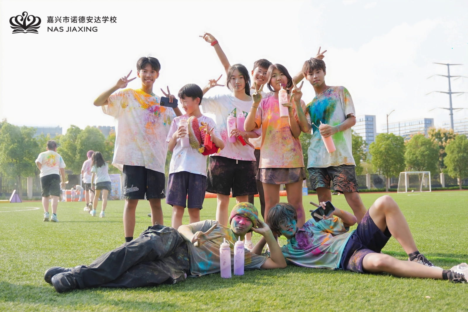 彩虹无界！爱心无限！嘉兴市诺德安达学校第四届慈善彩虹跑圆满落幕 - colorrun2025